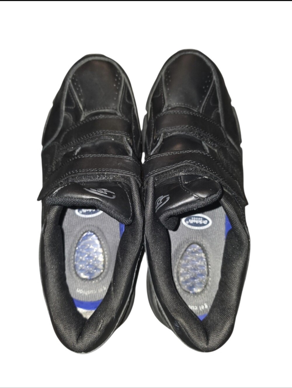 8/1/8. Dr. Scholl's Men's Black Velcro Comfort Sneakers